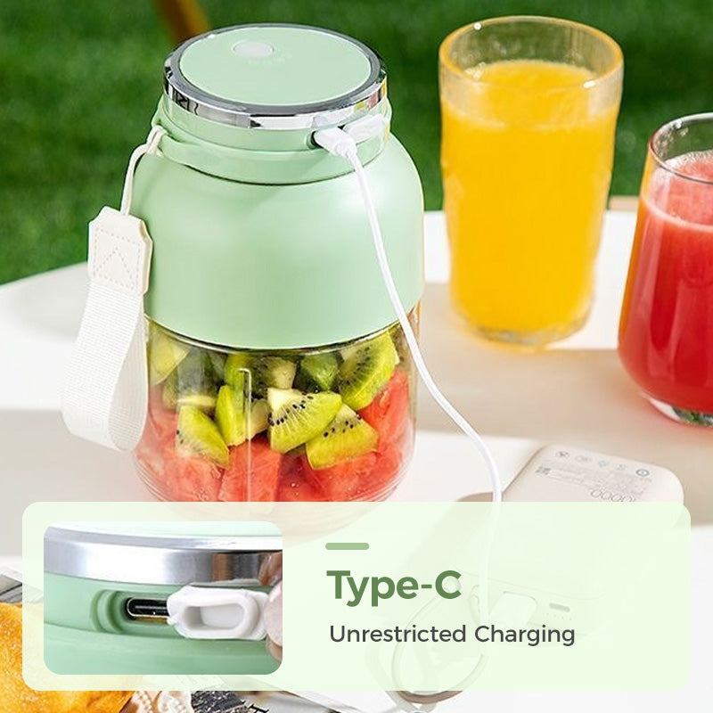 🔥LAATSTE DAG ACTIE - 50% KORTING🔥Draagbare, draadloze sapcentrifuge met grote capaciteit🍑🍌