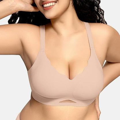Women’s Comfortable Wire-Free Push Up Bra
