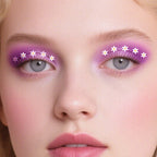 🎉💫 Must-have for parties! Waterproof High Gloss Flash Makeup Stickers