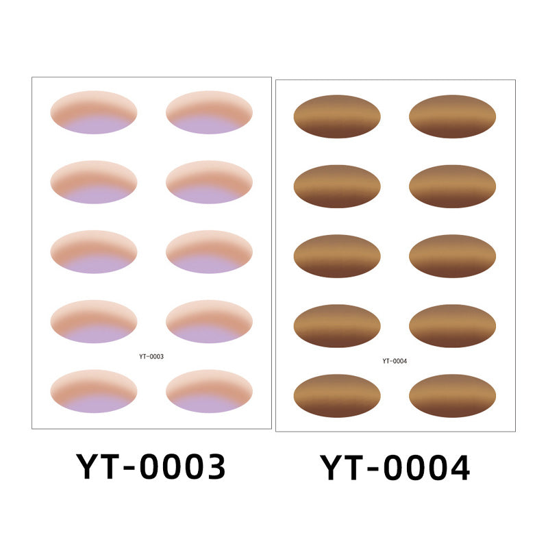 🎉💫 Must-have for parties! Waterproof High Gloss Flash Makeup Stickers