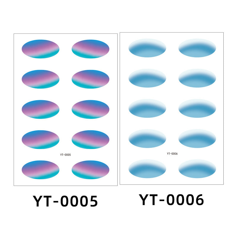 🎉💫 Must-have for parties! Waterproof High Gloss Flash Makeup Stickers