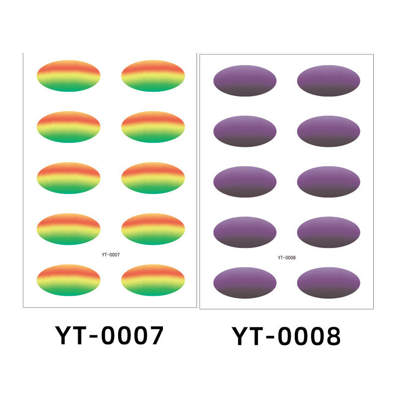 🎉💫 Must-have for parties! Waterproof High Gloss Flash Makeup Stickers