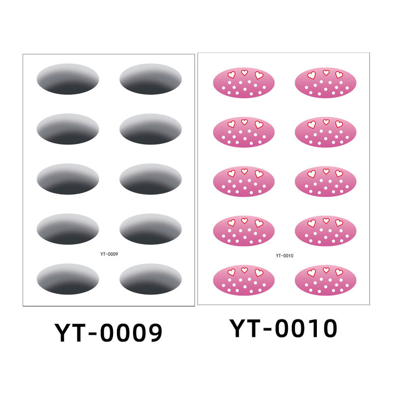 🎉💫 Must-have for parties! Waterproof High Gloss Flash Makeup Stickers