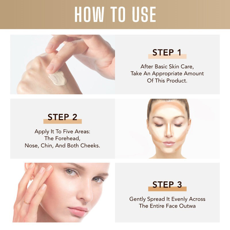 ✨Buy 2 Get 1 Free✨Natural Moisturizing Non-Makeup Foundation