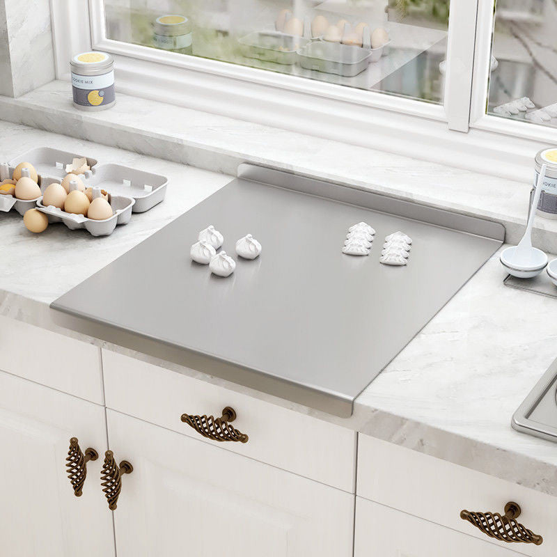 Stainless Steel Countertop Chopping Board