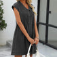 Women's V-Neck Denim Dress