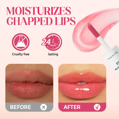 🍓Buy 2 get 1 free🌸Fruity and floral moisturizing lip oil