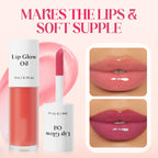 🍓Buy 2 get 1 free🌸Fruity and floral moisturizing lip oil