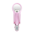 🔍✂️Splash-Proof Nail Clipper with Magnifying Glass