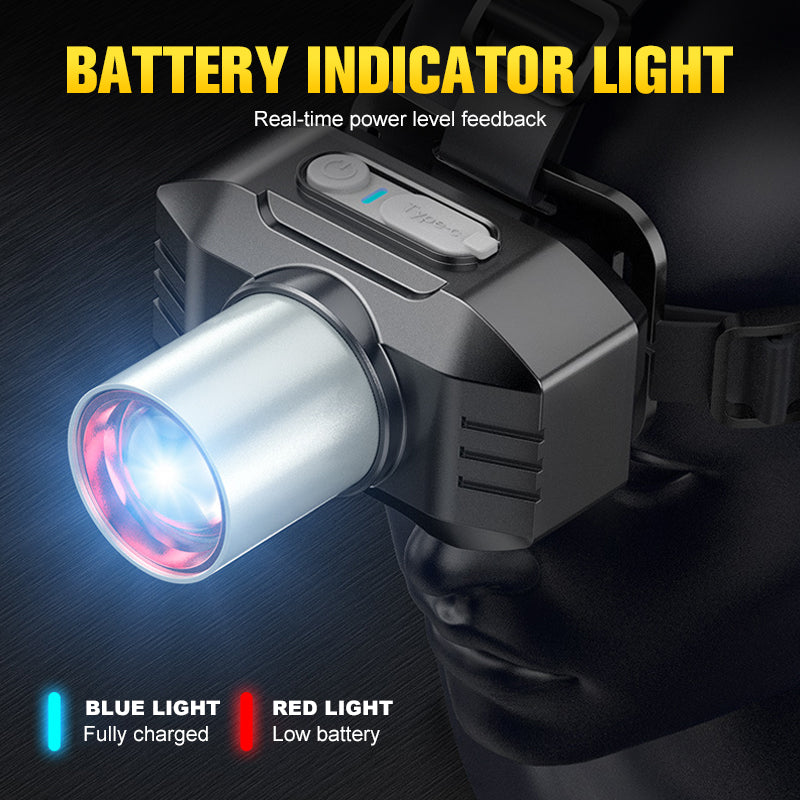🔥Bright Outdoor Rechargeable LED Headlamp