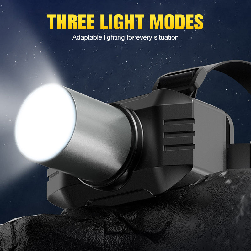 🔥Bright Outdoor Rechargeable LED Headlamp