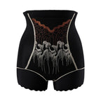 Bauchweg-Shorts mit hoher Taille für Damen