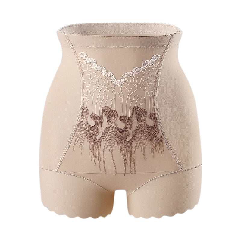 Bauchweg-Shorts mit hoher Taille für Damen