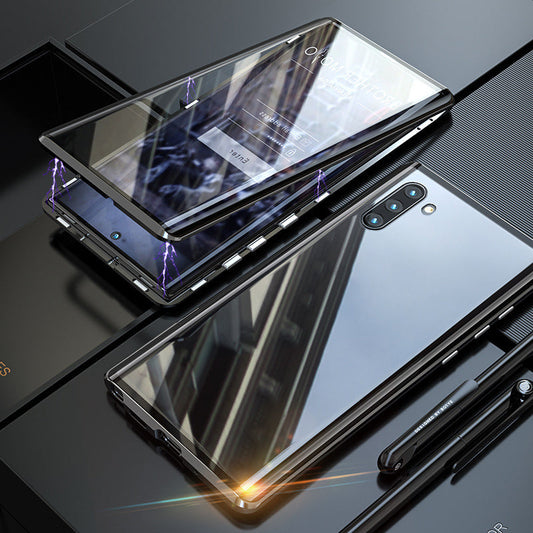 ⏳Begrenzte Zeit 50% Rabatt💥Magnetisches gehärtetes Glas Doppelseitige Handyhülle für Samsung