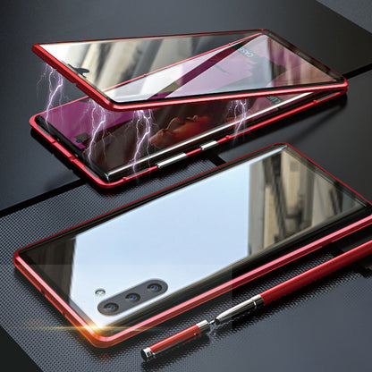 ⏳Begrenzte Zeit 50% Rabatt💥Magnetisches gehärtetes Glas Doppelseitige Handyhülle für Samsung