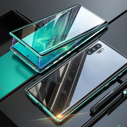 ⏳Begrenzte Zeit 50% Rabatt💥Magnetisches gehärtetes Glas Doppelseitige Handyhülle für Samsung