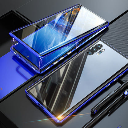 ⏳Begrenzte Zeit 50% Rabatt💥Magnetisches gehärtetes Glas Doppelseitige Handyhülle für Samsung