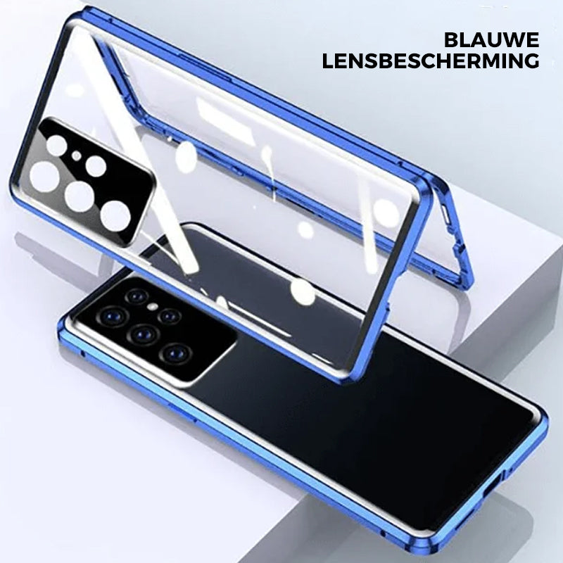 ⏳Begrenzte Zeit 50% Rabatt💥Magnetisches gehärtetes Glas Doppelseitige Handyhülle für Samsung