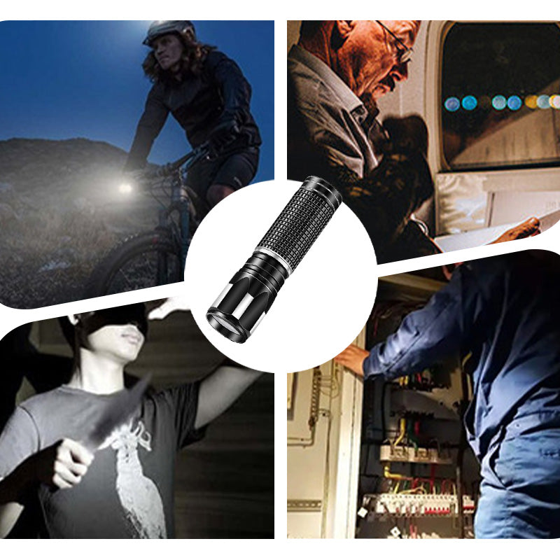 ⏳Begrenzte Zeit 50% Rabatt💥Wiederaufladbare Mini-LED-Taschenlampe mit hoher Leuchtkraft