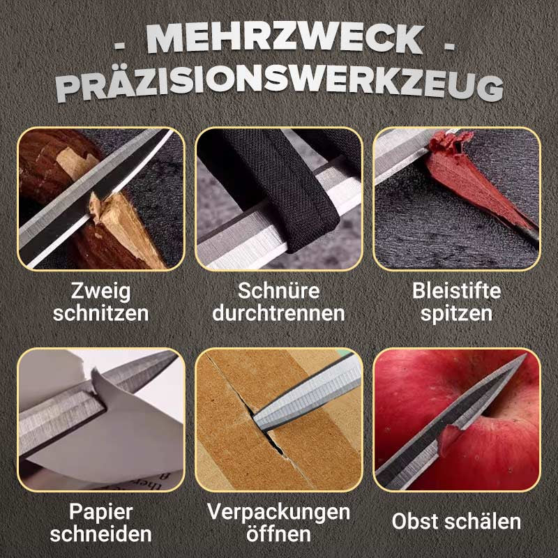 💥Professionelles Niveau🔥Multifunktionales tragbares Taschenmesser