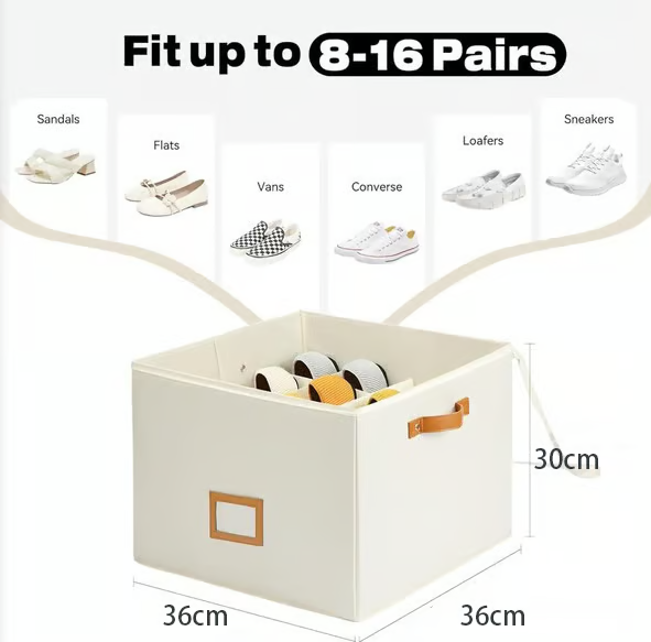 ⏳Begrenzte Zeit 60% Rabatt💥Schuh-Organizer aus Stoff, Aufbewahrungsbox