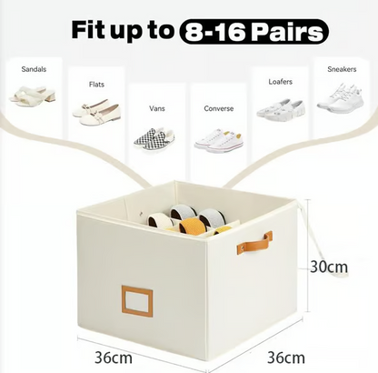 ⏳Begrenzte Zeit 60% Rabatt💥Schuh-Organizer aus Stoff, Aufbewahrungsbox