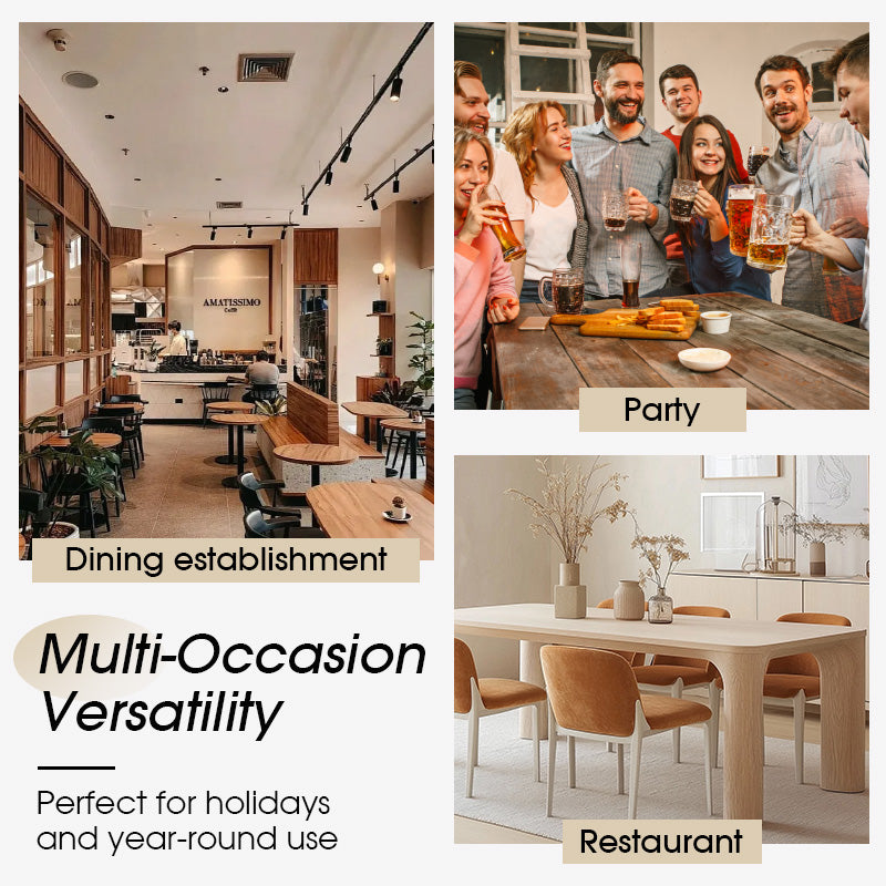 🎅Solange der Vorrat reicht 40 % Rabatt!🎄Freudige festliche klassische Weihnachtstischdecke