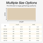 🎅Solange der Vorrat reicht 40 % Rabatt!🎄Freudige festliche klassische Weihnachtstischdecke