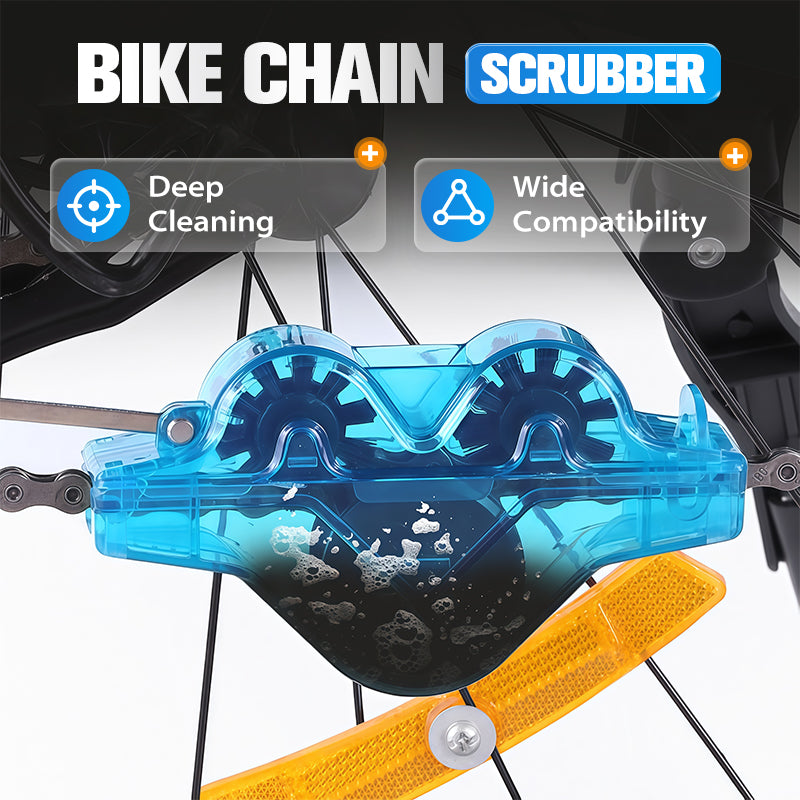 Fahrrad Kettenreiniger für Anhänger – Handfreie Reinigung für Mountainbike und Rennrad