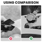 ⚡ KAUFEN 2 ERHALTEN 3! ✨ Elektrischer Bohrmaschinen-Blechschneider - 3-in-1 Werkzeug für Stahl, Aluminium & Kupfer mit Laser-geführter Präzision 🔧💥