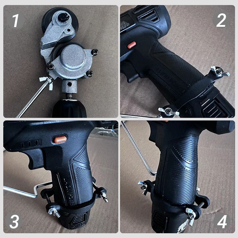 ⚡ KAUFEN 2 ERHALTEN 3! ✨ Elektrischer Bohrmaschinen-Blechschneider - 3-in-1 Werkzeug für Stahl, Aluminium & Kupfer mit Laser-geführter Präzision 🔧💥