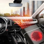 ✨ 2-in-1 Tragbare Autheizung - 360° Drehung & Doppelspannung (12V/24V) für Schnelles Entfrosten und Heizen 🚗❄️