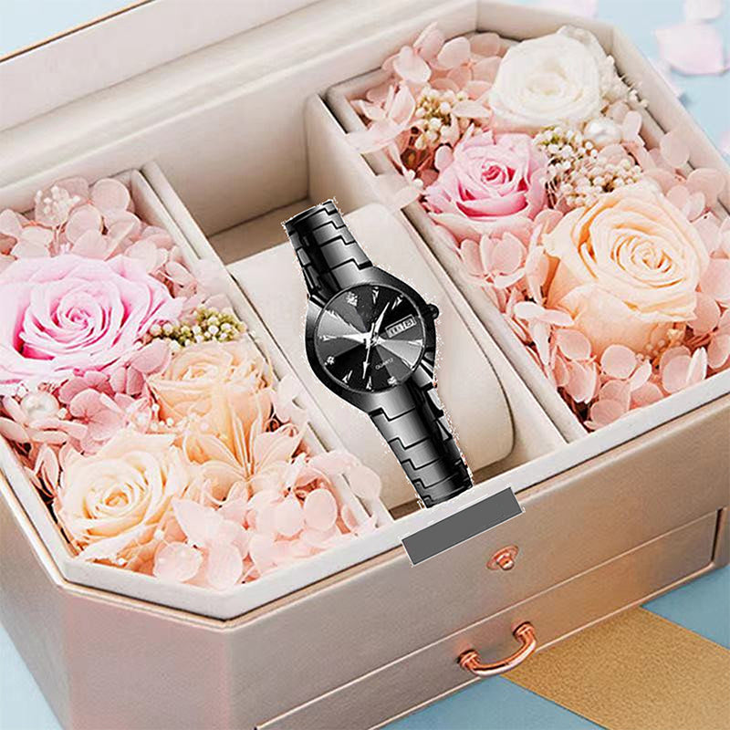 🔥Weihnachtsverkauf – bis zu 50 % Rabatt🎅  Elegante wasserdichte Damenuhr