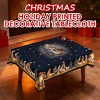 Christmas Holiday Printed Decorative Tablecloth