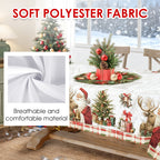 Christmas Holiday Printed Decorative Tablecloth