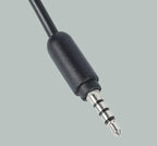 Vintage Retro Telefonhörer mit Mikrofon