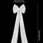 🔥Weihnachtsverkauf 50% RABATT!!🔥 Weihnachts-Schleifenornament mit langen Bändern